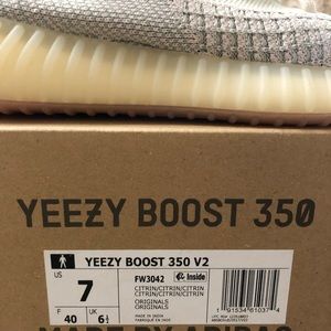 Yeezy 350 citrin